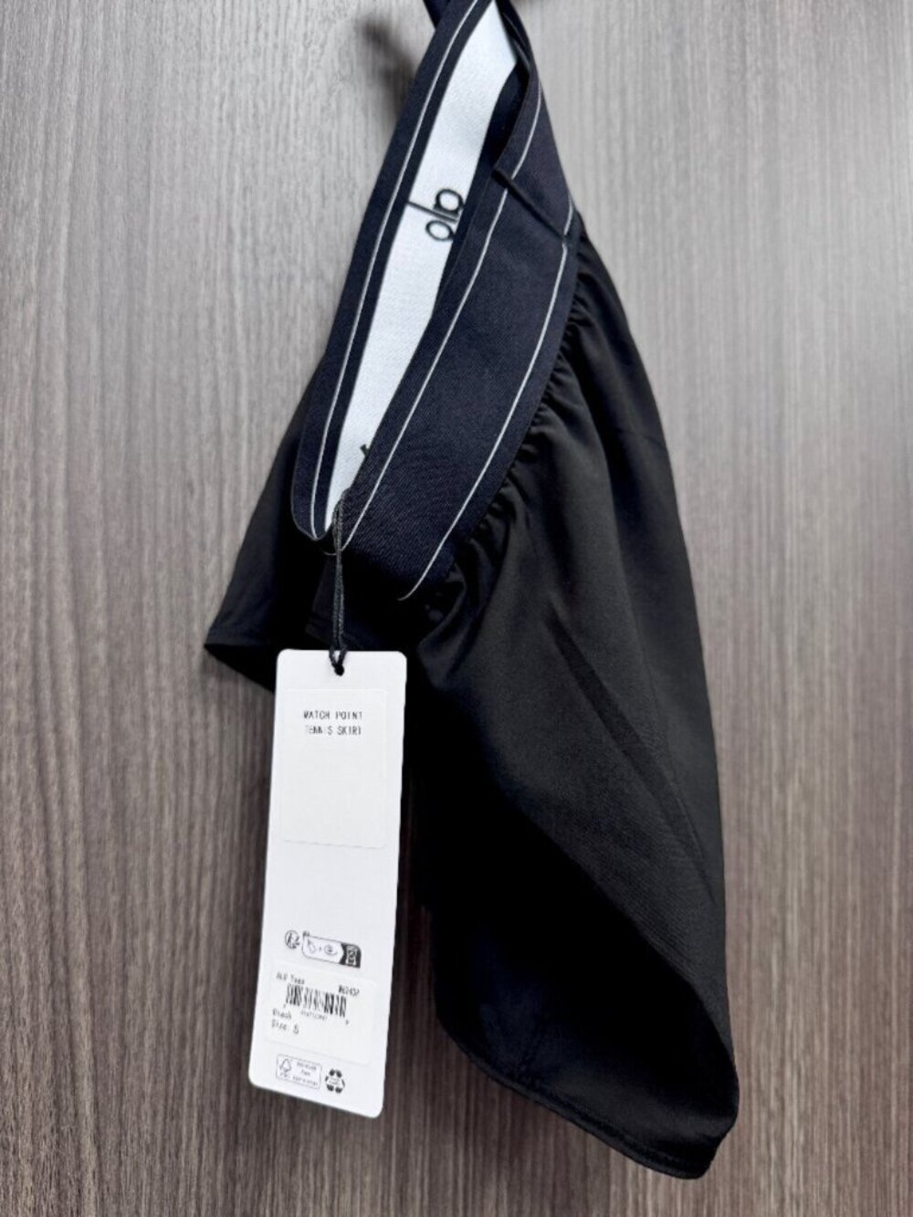 Alo Yoga Match Point Tennis Skirt Black NWT😘Commute/Vacation short Skirt - Picture 8 of 8